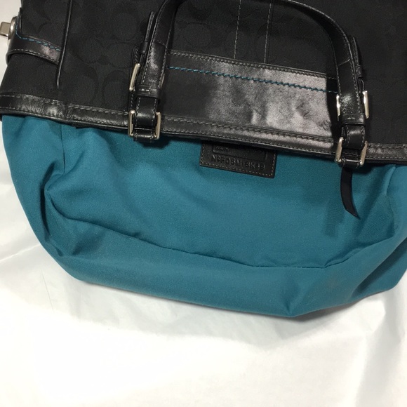 Coach Signature Shoulder Tote Bag - Picture 12 of 13